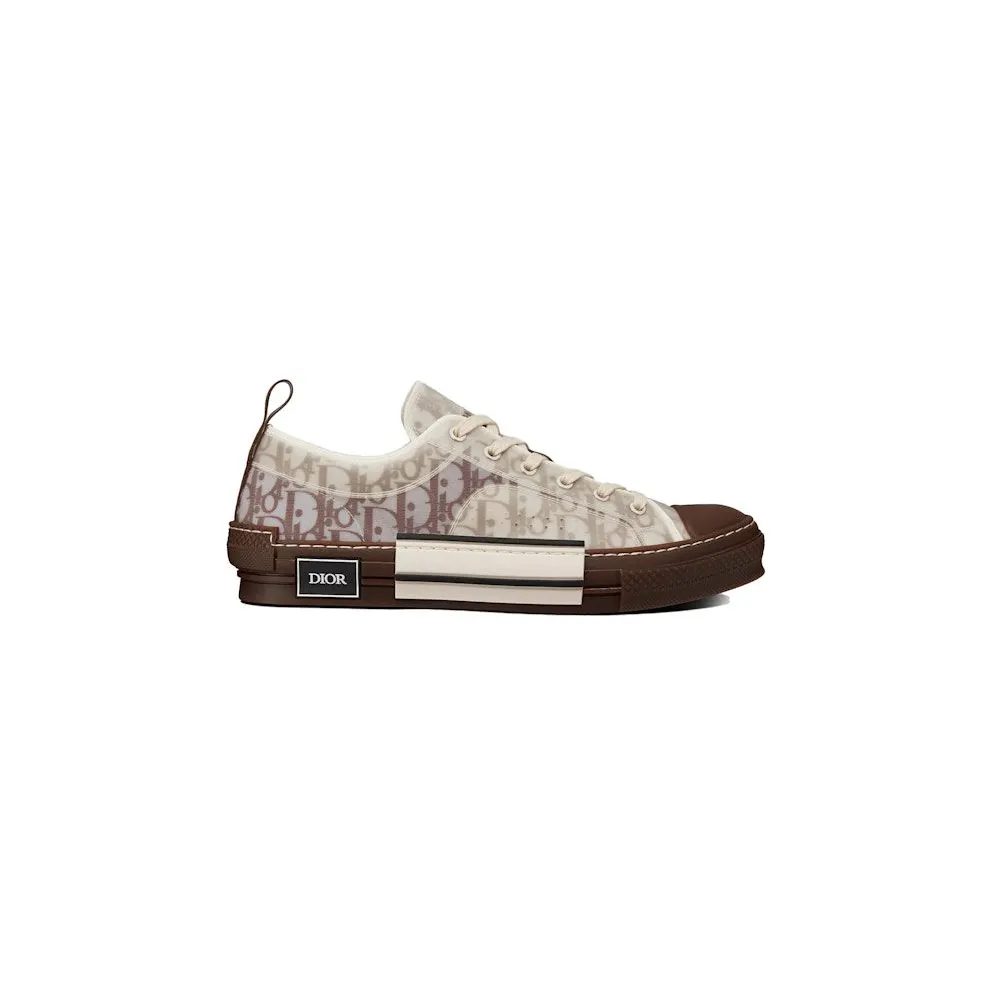 Dior B23 Low Coffee Oblique Canvas (3SN249ZMK_H761)
