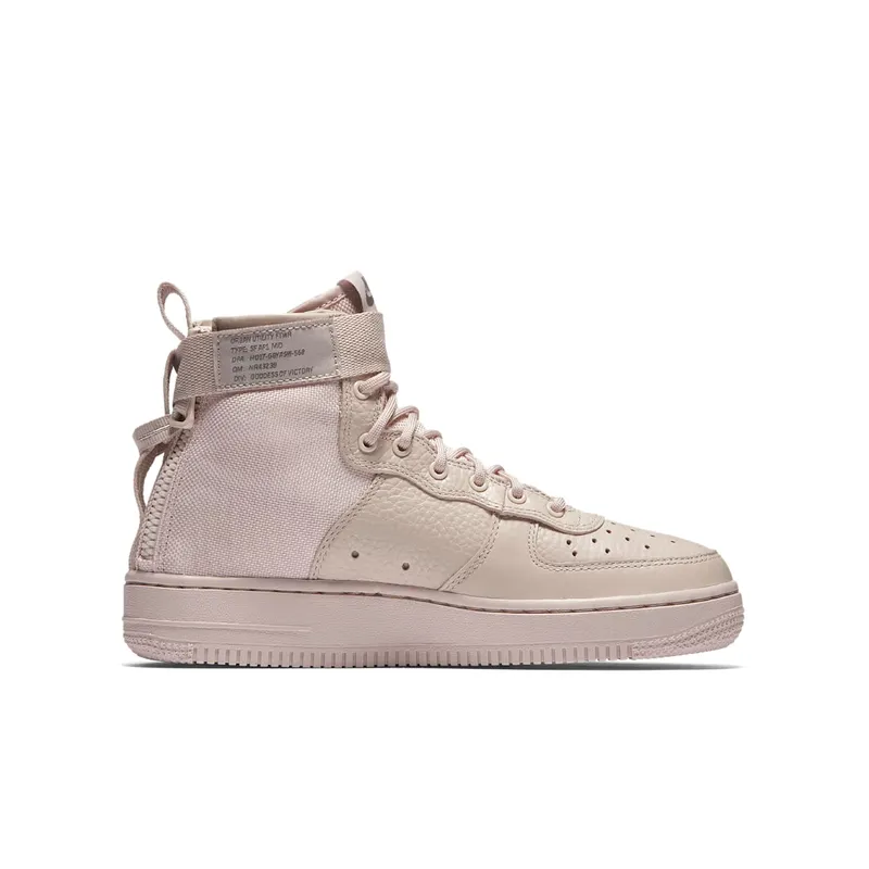 Nike SF Air Force 1 Mid Silt Red (GS) Silt Red/Silt Red-Dust (AJ0424-600)