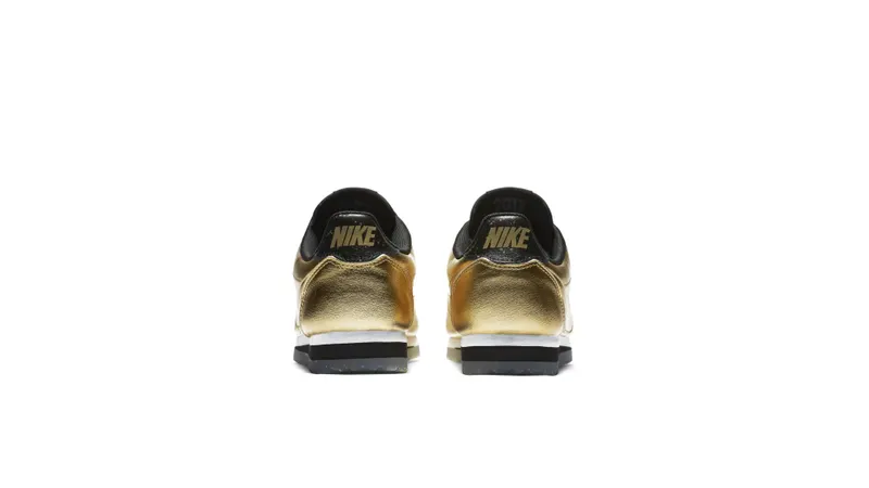 Nike Classic Cortez Metallic Gold (W) Metallic Gold/Metallic Gold-White-Black (902854-700)