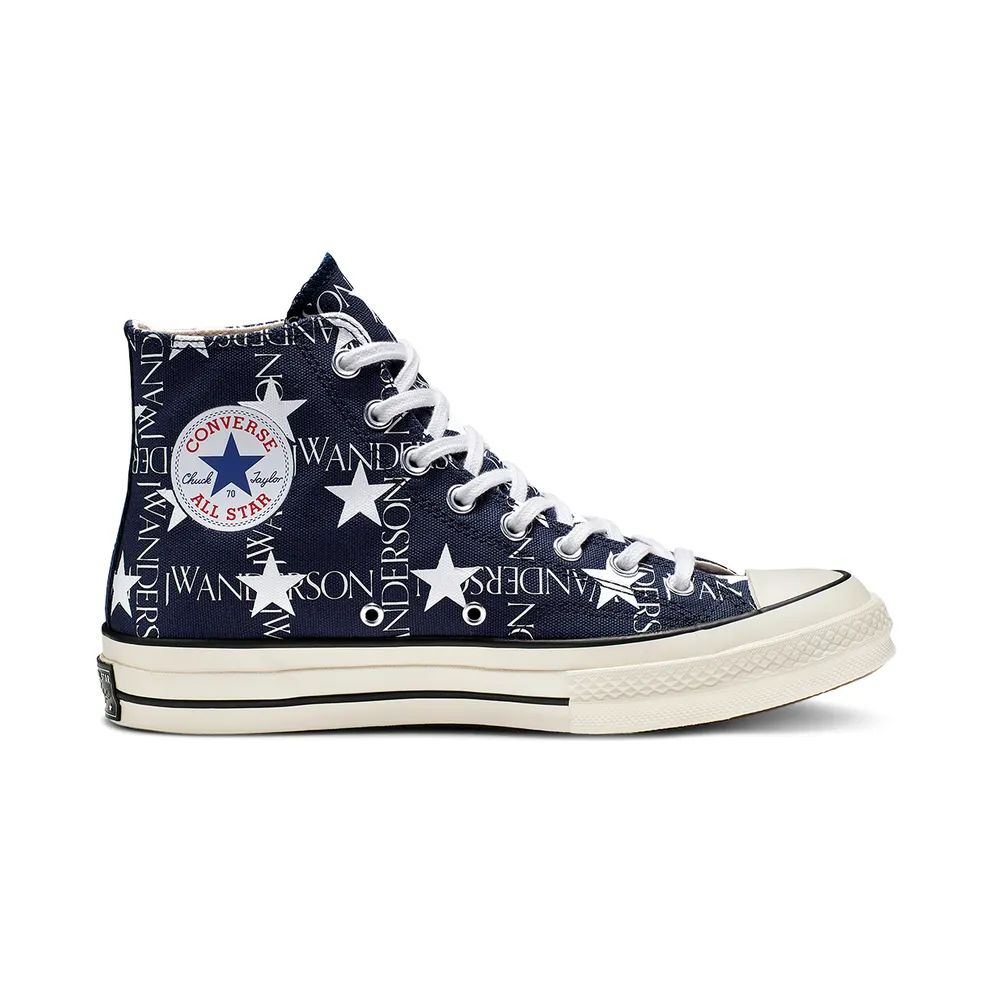 Converse Chuck Taylor All-Star 70s Hi JW Anderson Split Flag Mood Indigo/Garnet (164841C)