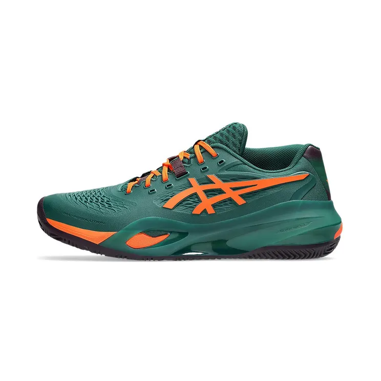 ASICS GEL-RESOLUTION X PADEL “Jewel Green / Energy Orange” (1041A492-300)