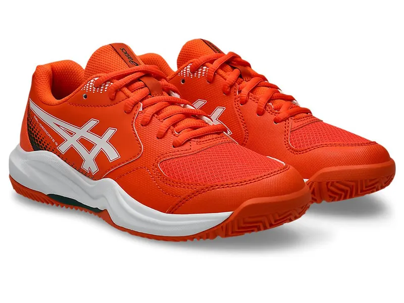 ASICS GEL-DEDICATE 9 PADEL GS “Energy Orange / White” (1044A086-800)
