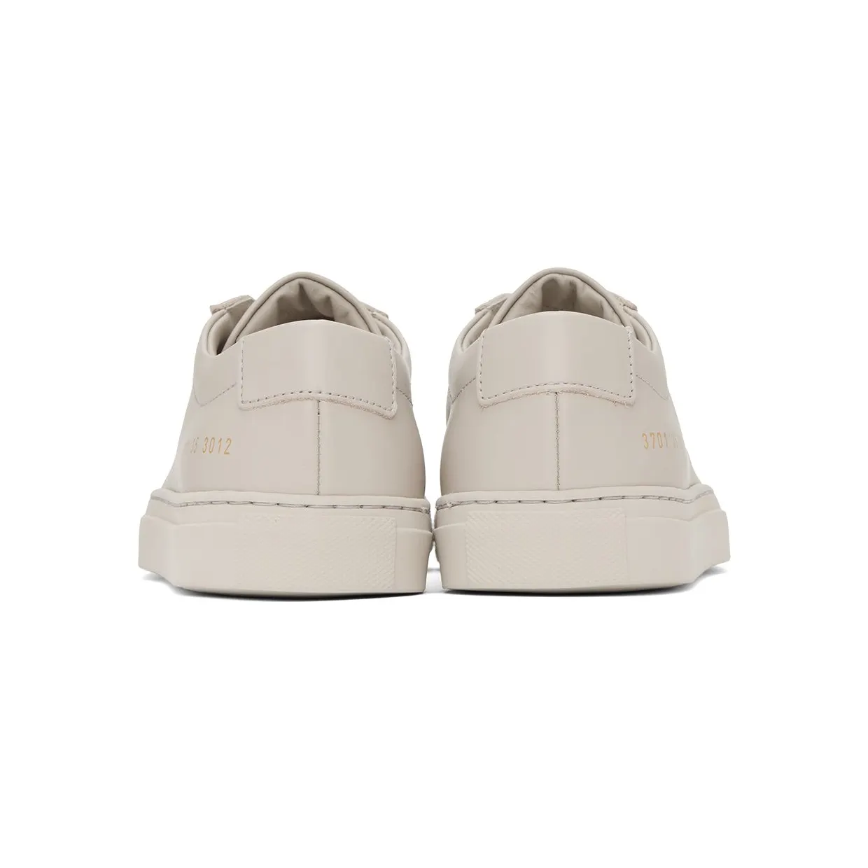 Common Projects White Original Achilles Low Sneakers (3701) (2)