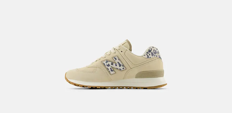 New Balance 574 Sea Salt Leopard (WL574IH2)