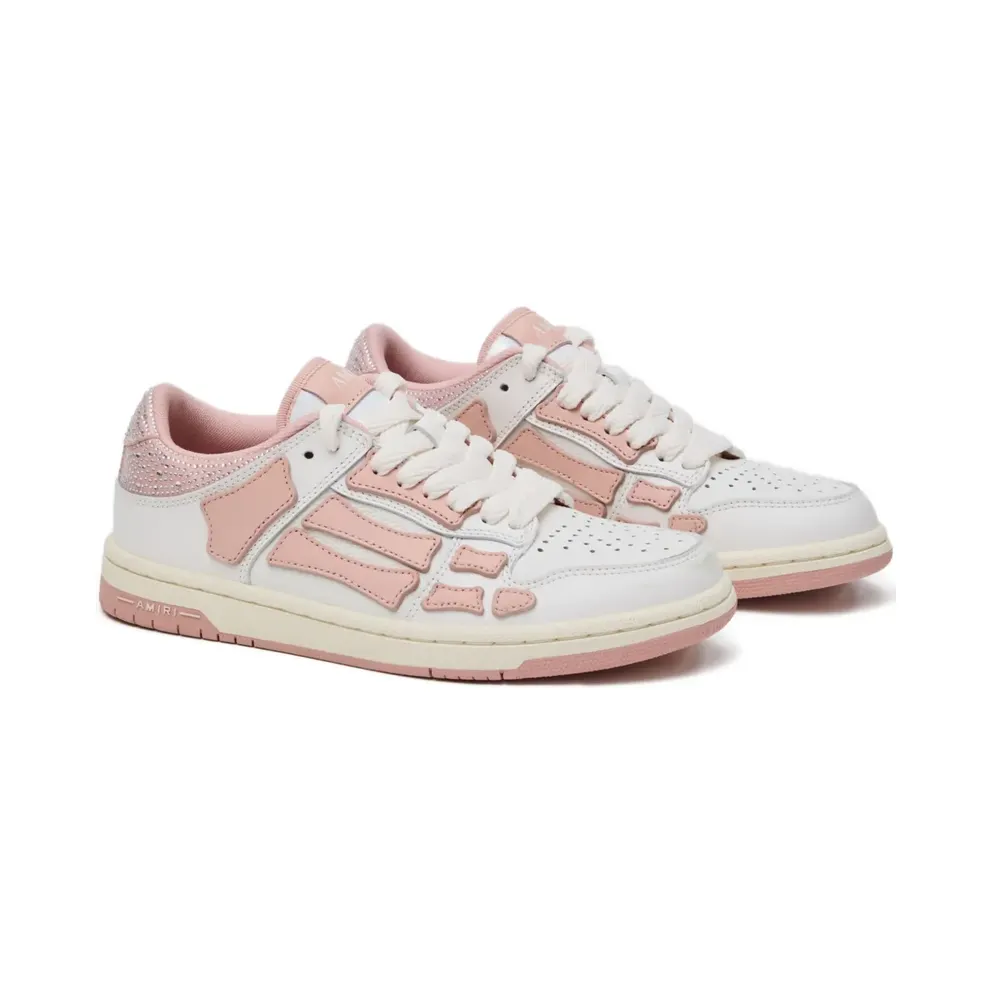AMIRI verfraaid with skelet – White (AWFOSR1114)