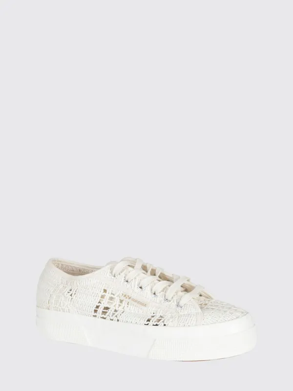 SUPERGA 2740 Platform Crochet Cotton Cream (S61448WA0N)