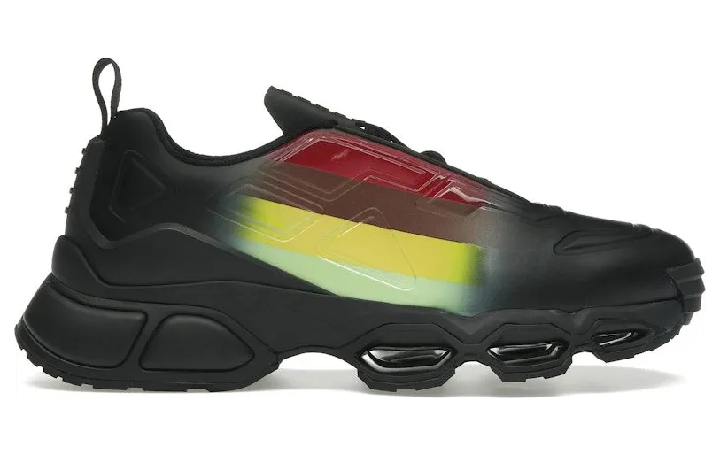 Prada Collision Cross Sneaker Black Apple Green (4E3595_3LMP_F0225)