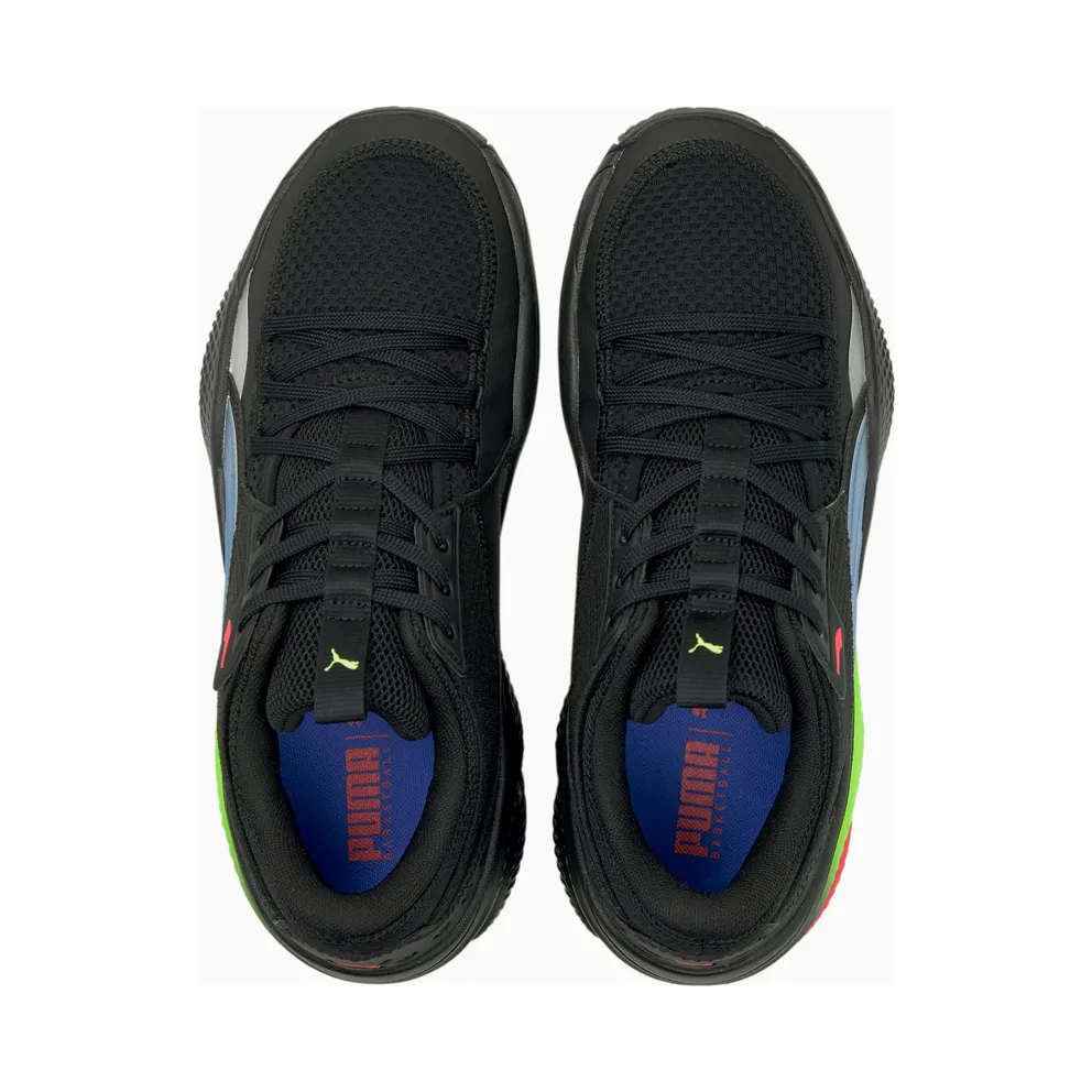 Men’s PUMA Court Rider Pop Black/Bluemazing (376107-01)