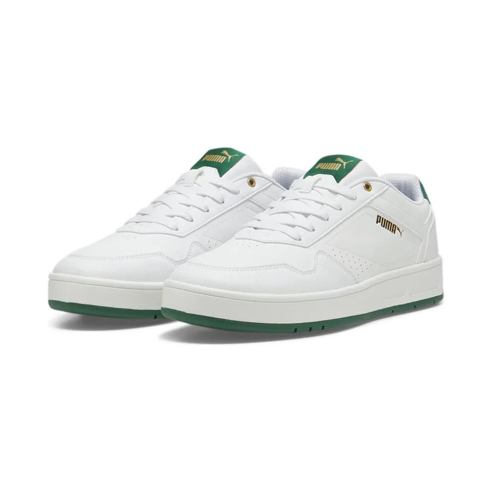 Puma Court Classic “Puma White / Vine / Puma Gold” (395018_03)