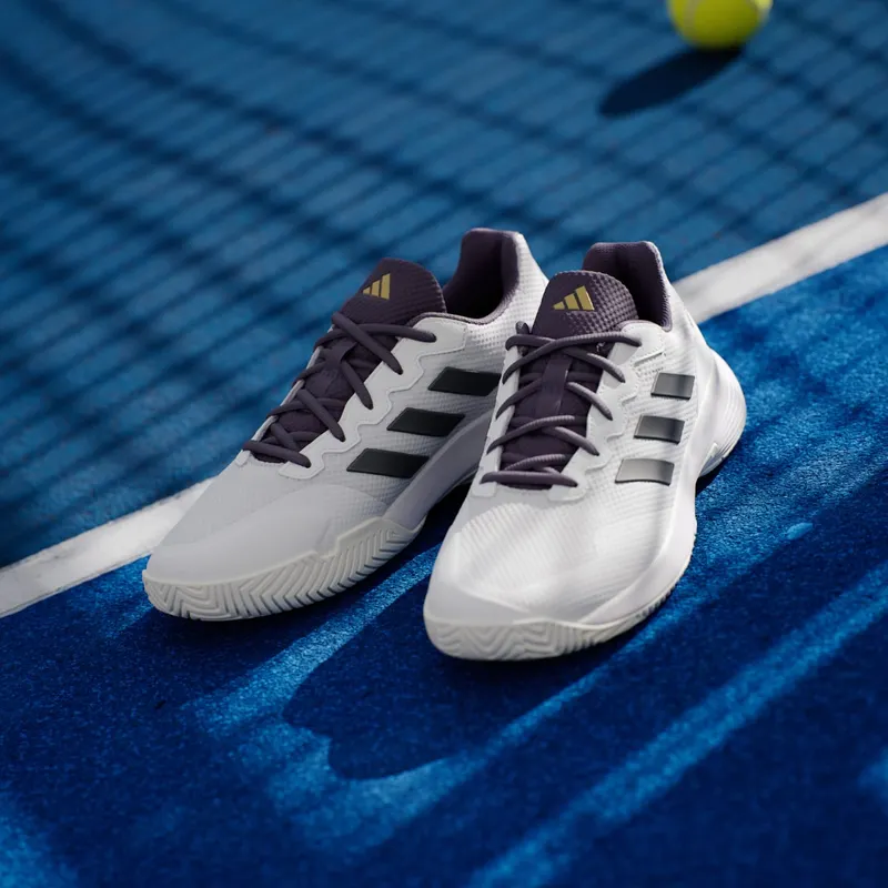 adidas Gamecourt 2.0 Core White Core Black Aurora Plum (JS1949)