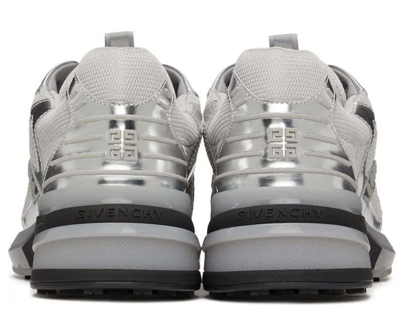 Givenchy Grey & Silver GIV 1 TR Sneakers (BH005TH16M) (2)