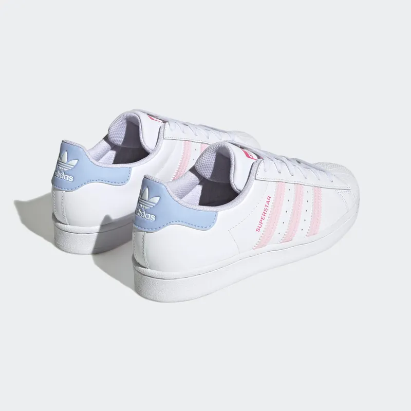 Adidas Superstar Cloud White / Clear Pink / Pulse Magenta (HQ1906)
