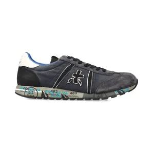 Premiata Lucy 7770 mit Wildledereinsätzen “Blue” (LUCY7770)