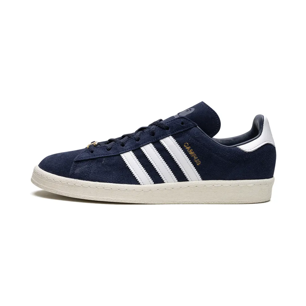 Adidas Campus 80 “Bape – Collegiate Navy” (ID4770)