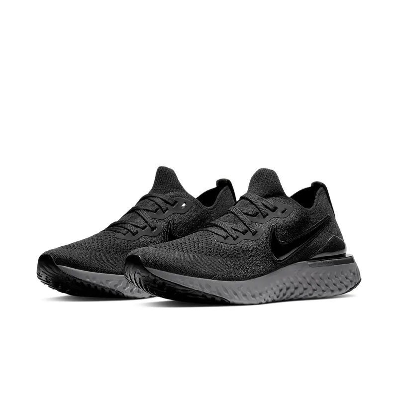 Nike Epic React Flyknit 2 Black Anthracite (W) Black/Black-White-Gunsmoke-Anthracite (BQ8927-001)