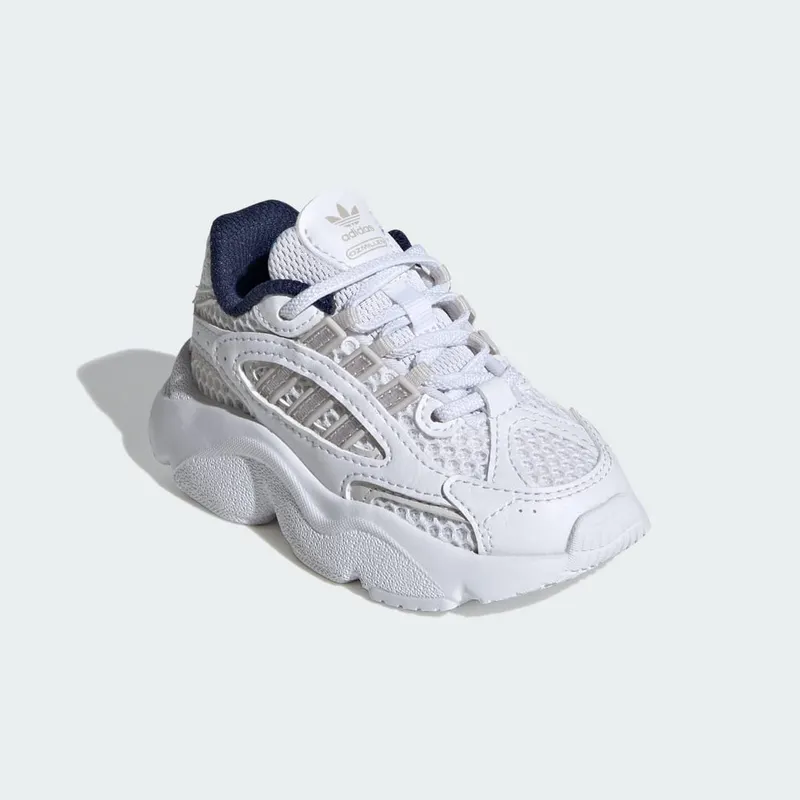 adidas OZMILLEN Elastic Lace Shoes Cloud White / Grey One / Bright Blue (IE5557)