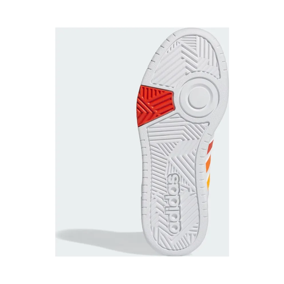 adidas Hoops 3.0 Cloud White Preloved Red Orange (IH0181)