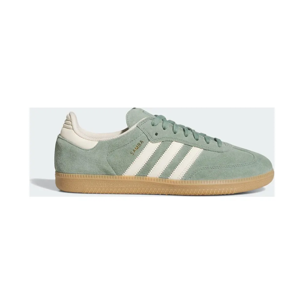 Adidas Samba Silver Green / Wonder White / Gold Metallic (JP5859)