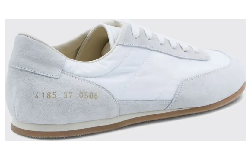 Common projects Minimal Runner Sneakers in Suede and Nylon White (41850506) (2)