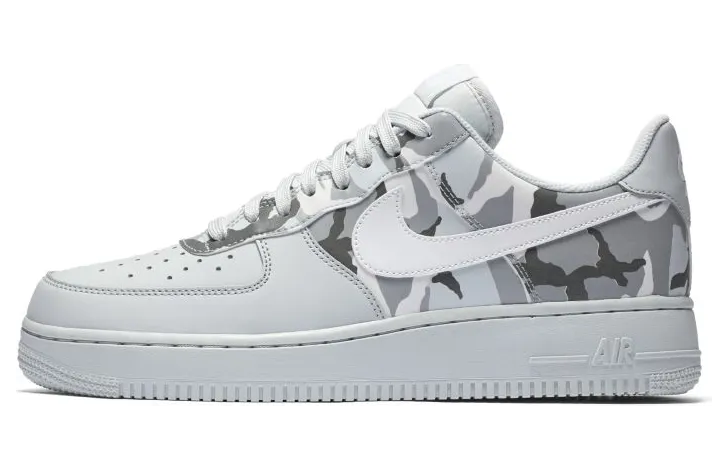 Nike Air FORCE 1 07 LV8 PURE PLATINUM/PURE PLATINUM-White (823511-009)