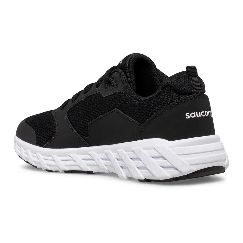 Saucony Wind 2.0 Lace GS “Black White” (SK265582)