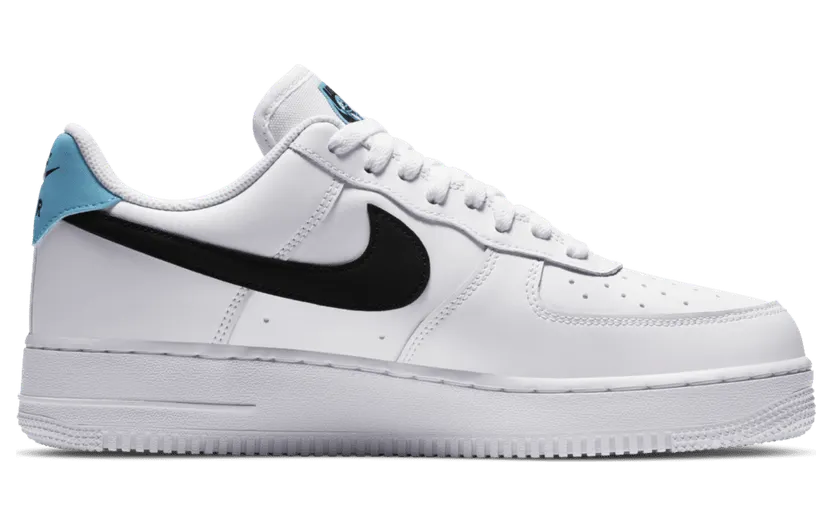 Nike Air Force 1 ’07 Low ‘Worldwide Pack – Blue Fury’ White/Blue Fury/Black (CK7648-100)