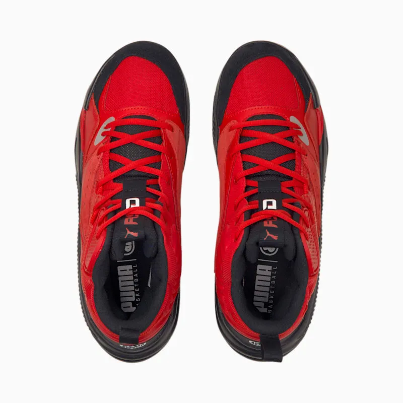Puma Dreamer 2 Mid Basketball Shoes Black/Red (194849-03)
