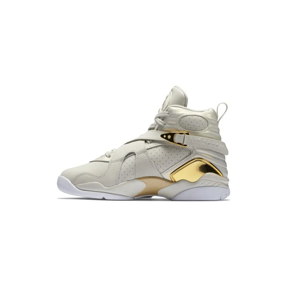 Jordan 8 Retro Champagne (GS) Light Bone/Metallic Gold-White (833378-030)