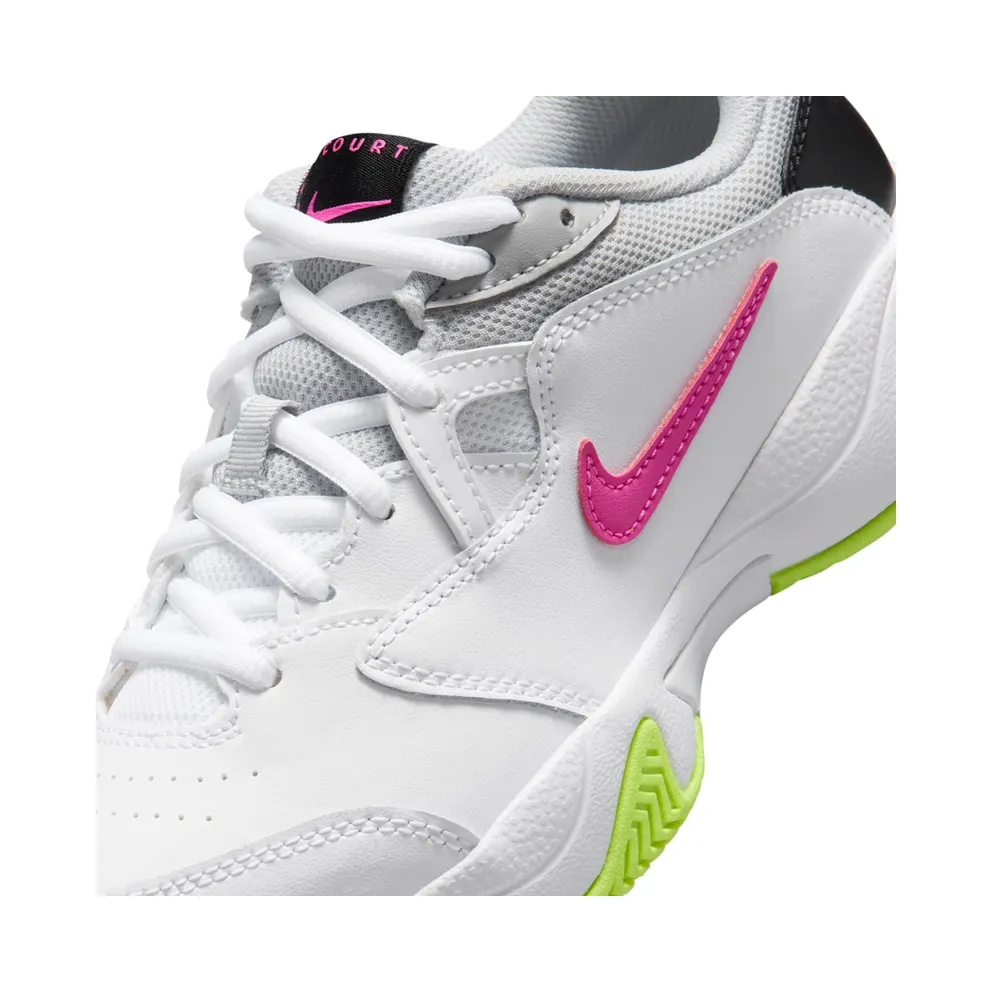 Nike Court Lite 2 White Hot Lime Laser Fuchsia (CD0440-107)