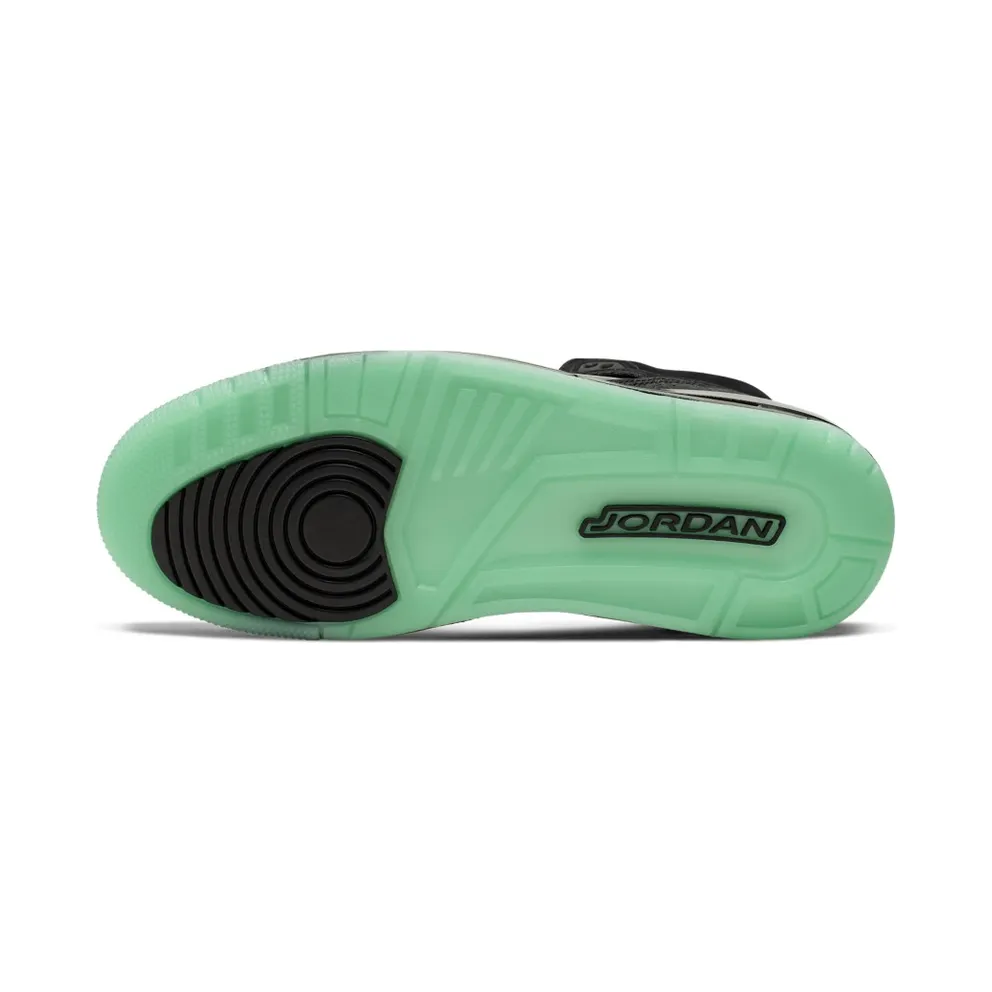 Jordan Spizike Black Green Glow Black/Anthracite-Green Glow (315371-032)