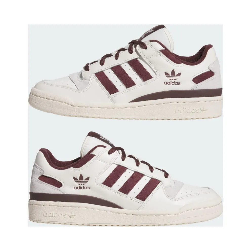 Adidas Forum Low CL Cloud White / Aurora Ruby / Wonder White (JQ0206)
