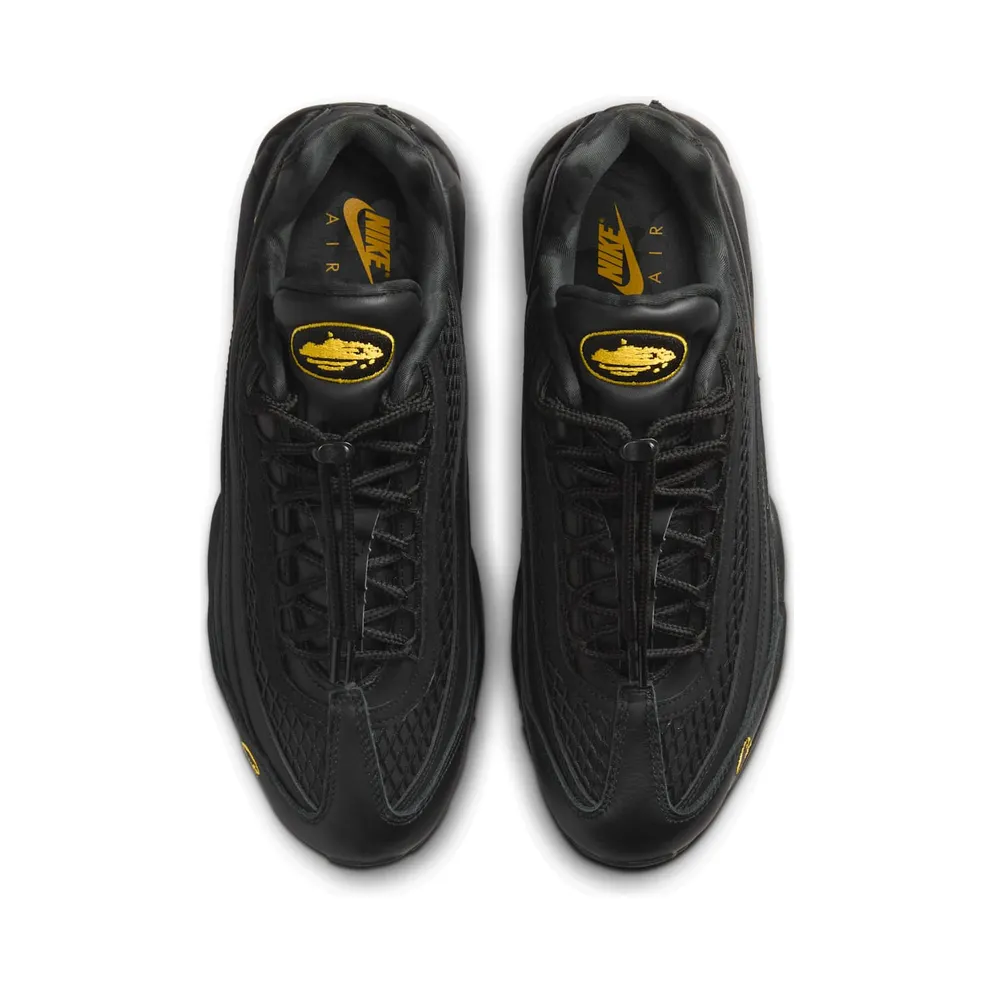Nike x Corteiz Air Max 95 “Black/Black/Tour Yellow” (FB2709-003)