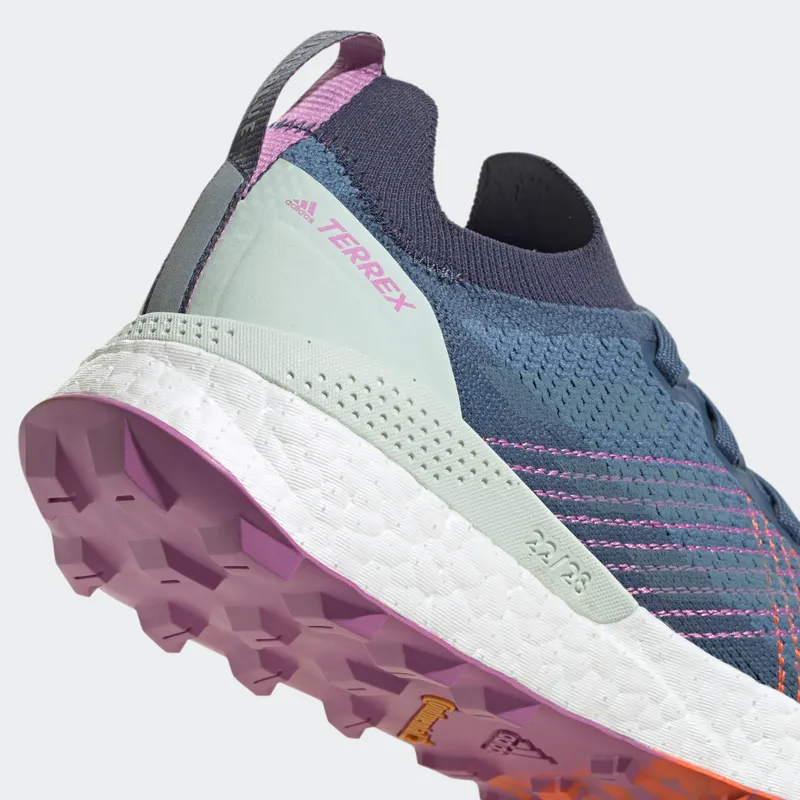 Adidas Terrex Two Ultra Primeblue Trail Running Altered Blue / Magic Grey Met / Pulse Lilac (GX2251)