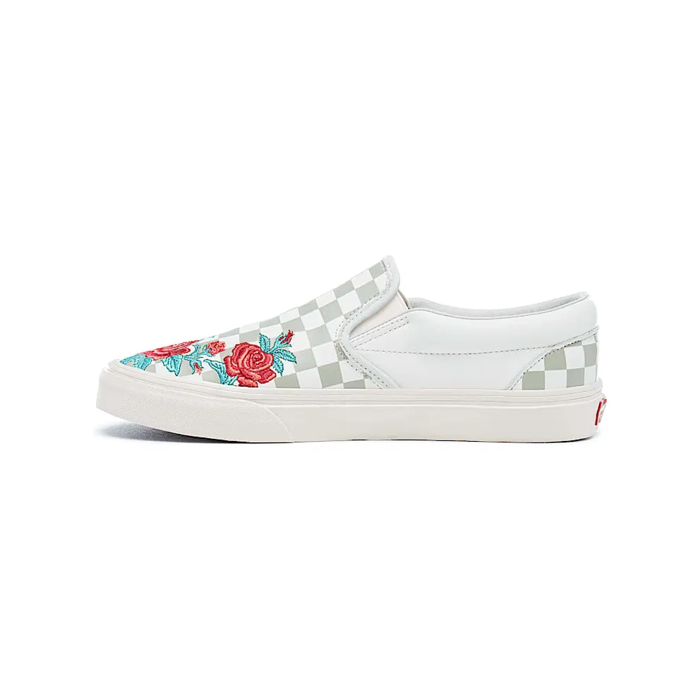Vans Slip-On Rose Embroidery Marshmallow/Turtledove (VN0A38F8QF9)