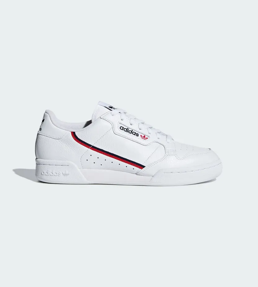 adidas Continental 80 Cloud White / Scarlet / Collegiate Navy (G27706)