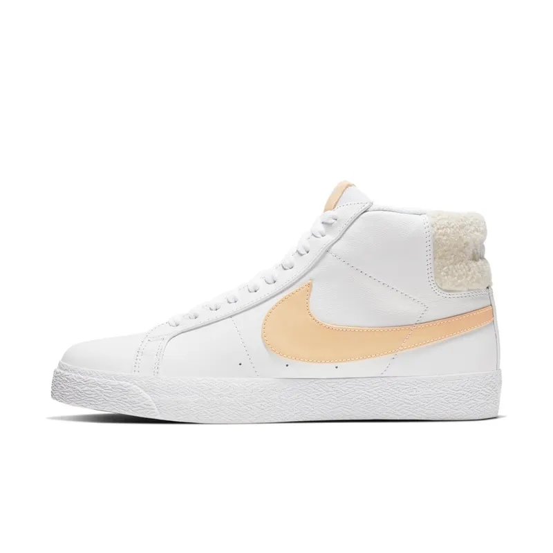 Nike SB Zoom Blazer Mid White Celestial Gold White/Celestial Gold (CJ6983-102)