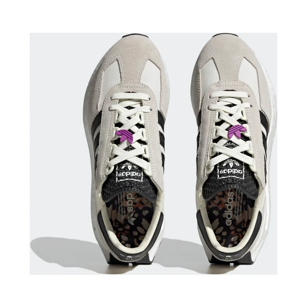 Adidas Retropy E5 Off White / Core Black / Shock Purple (HQ6886)