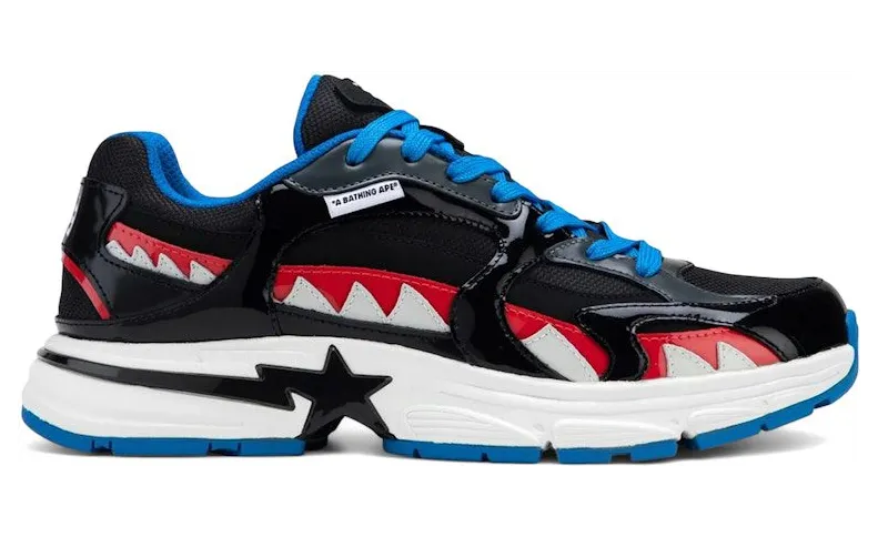 A Bathing Ape Shark Sta #3 Black (1L30-291-320)