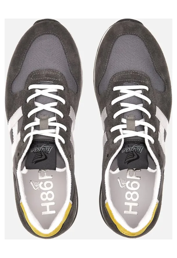Sneakers Hogan H383 Grey White Yellow (HXM3830AN51MM40BBB) (3)