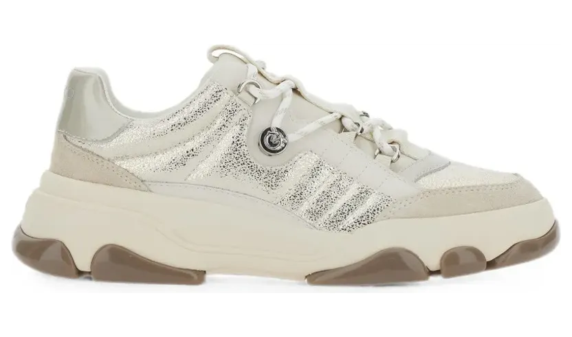 Pinko Athena 01 mit Glitter-Effekt “White” (SS0195P038)