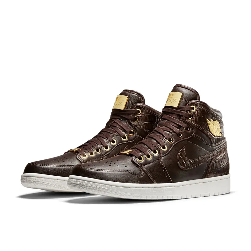 Air Jordan Nike AJ I 1 Retro Pinnacle Baroque Brown (705075-205)