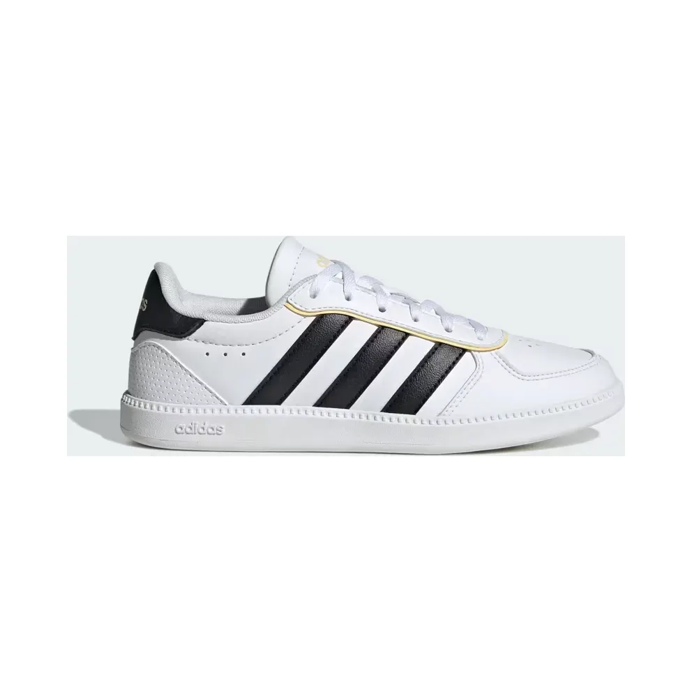 adidas Breaknet Sleek Shoes Kids “Cloud White / Core Black / Orange Tint” (JQ3056)