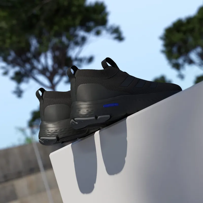 Adidas Cloudfoam Move Sock Core Black / Core Black / Lucid Blue (ID6520)