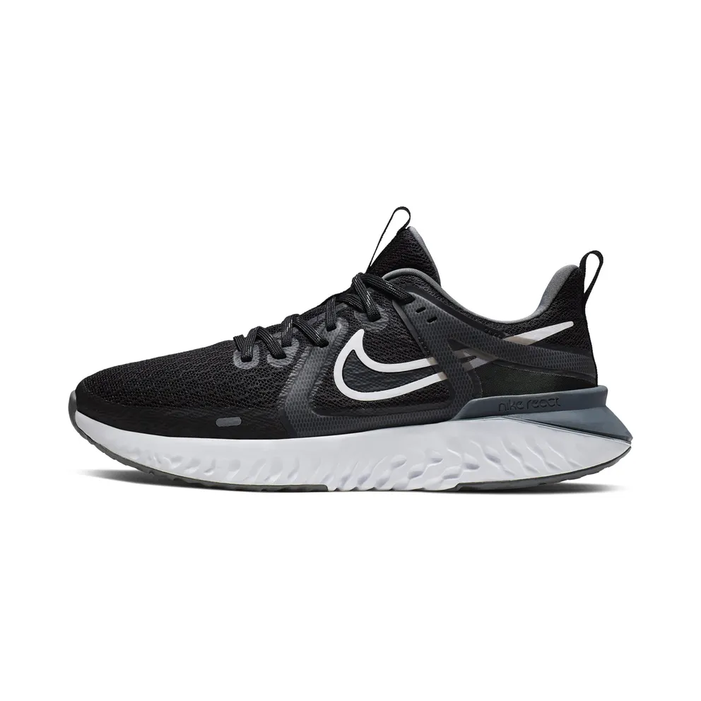 Nike Legend React 2 “Black / Cool Grey / Metallic Cool Grey / White” (AT1369-001)