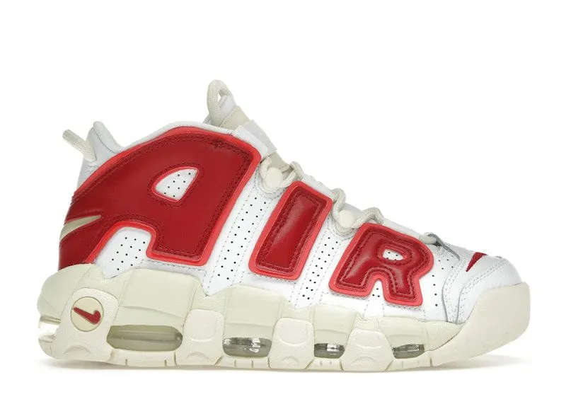 Nike Air More Uptempo White Red Sail (FN3497-100)