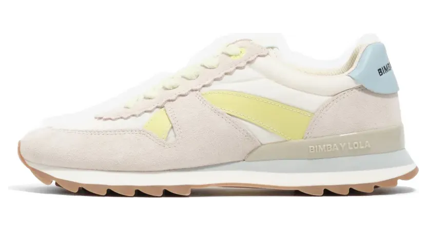 BIMBA Y LOLA 13 19 Sneakers aus Wildleder und Nylon – Nude (261BZ131910646)
