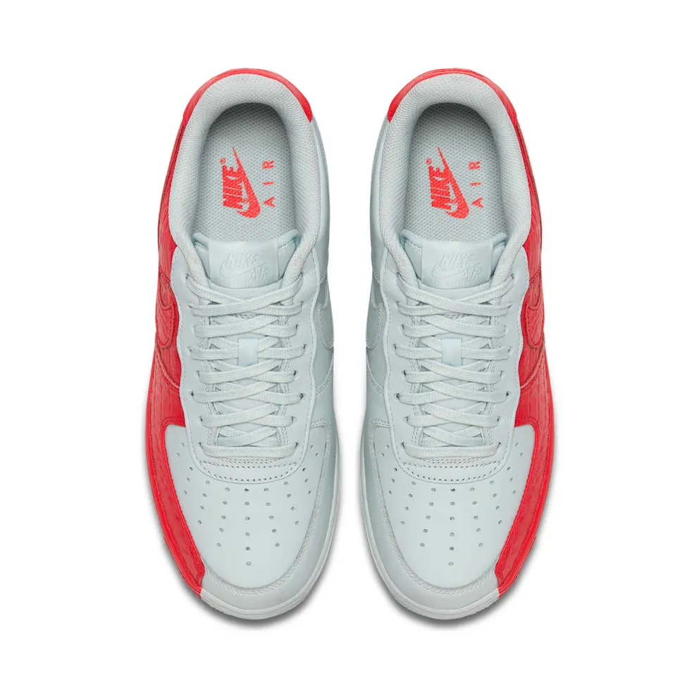 Nike Air Force 1 Low Split Grey Red Barely Grey/Habanero Red (905345-005)