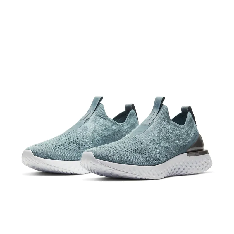 Nike Epic Phantom React Flyknit Aviator Grey (W) Aviator Grey/Metallic Silver-White-Aviator Grey (BV0415-005)