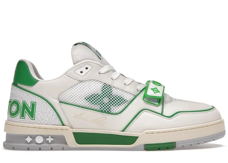 Louis Vuitton Trainer Green Mesh (1A98V1)