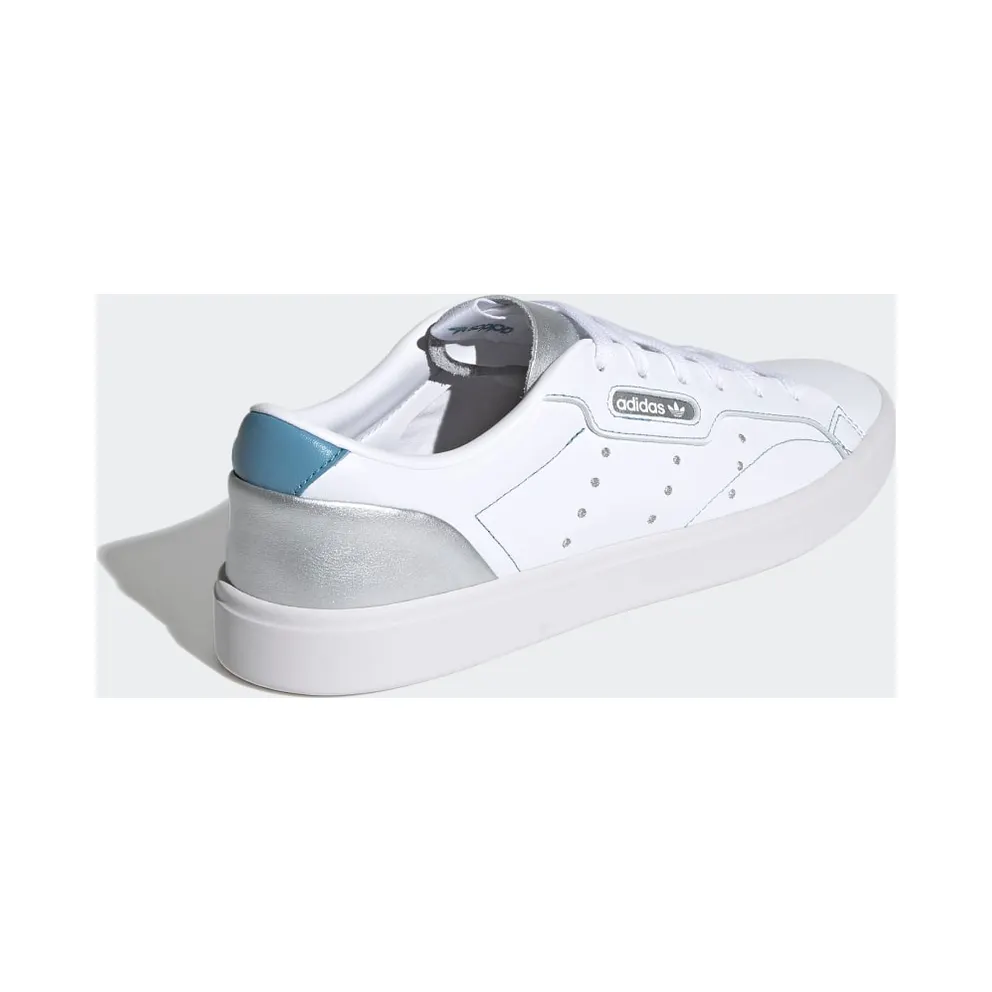 adidas Sleek Cloud White / Silver Metallic / Hazy Blue (FY5055)